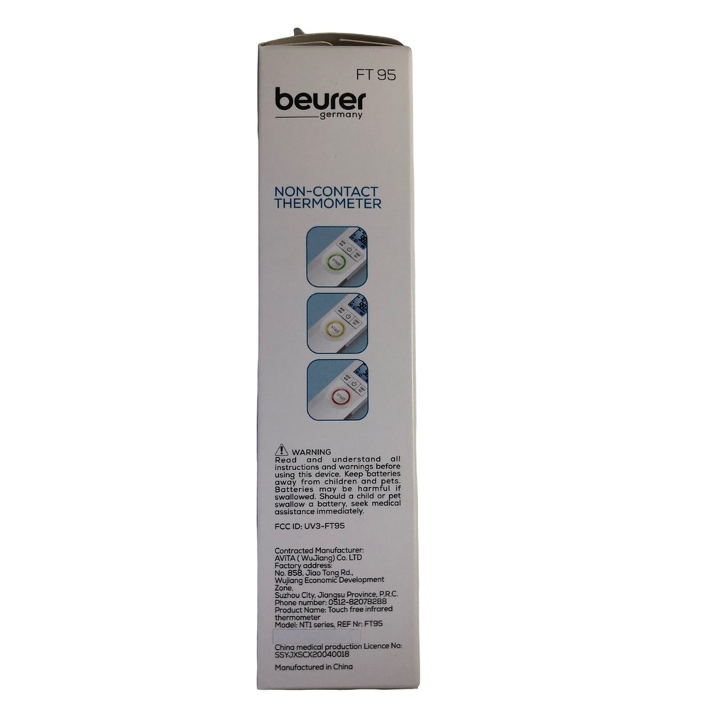 Beurer FT95 3-in-1 Infrared Contactless Thermometer Brand New in Box - Picture 3 of 10